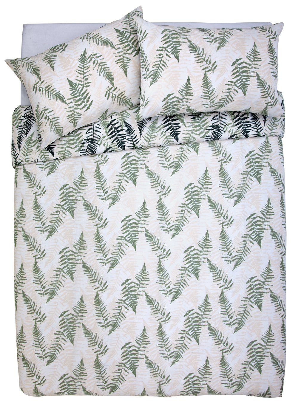 Argos Home Green Fern Print Bedding Set Reviews