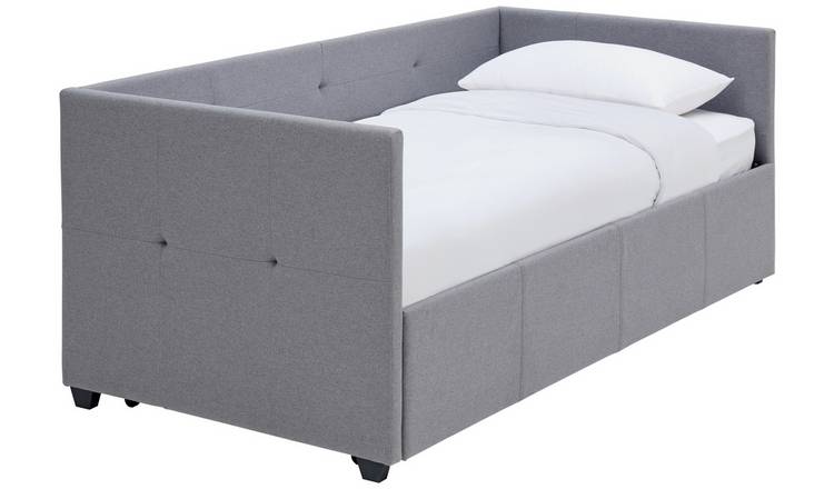 Argos grey deals fabric bed