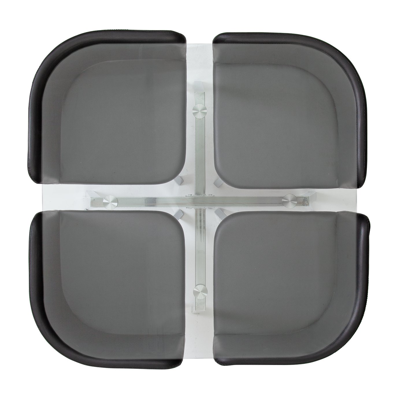 Argos Home Elsie Glass Dining Table and 4 Chairs Reviews