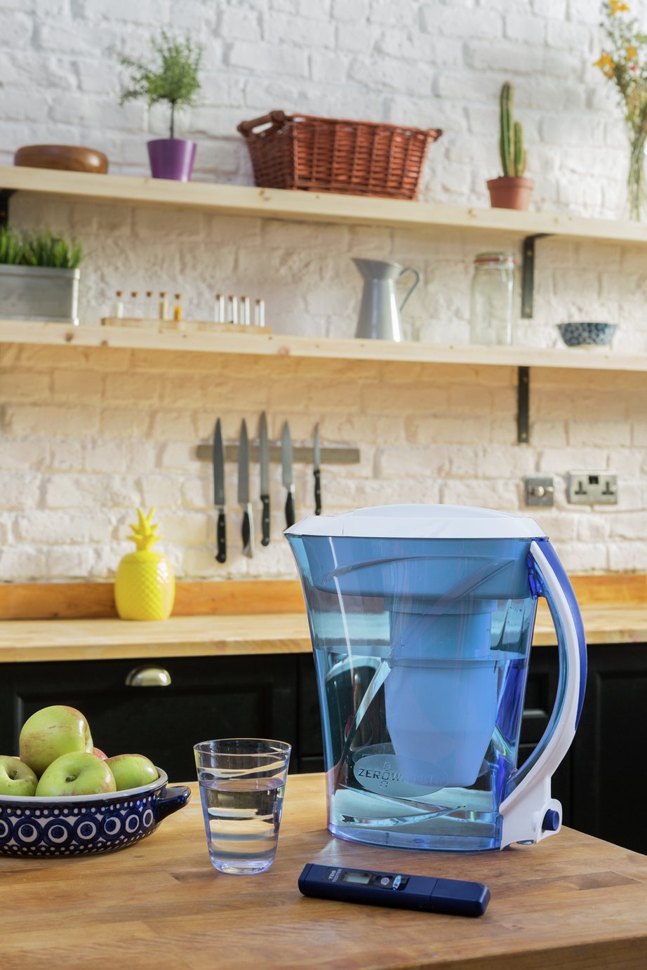 Zerowater 10 Cup Water Filter Jug - Blue