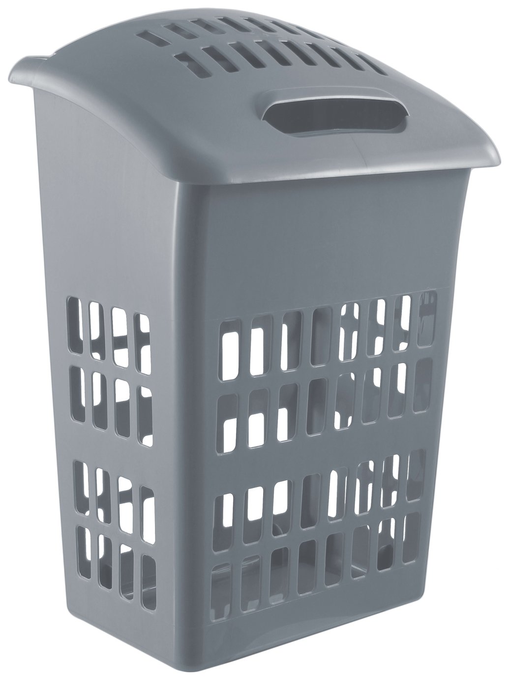 Argos Home 54 Litre Laundry Bin - Flint Grey