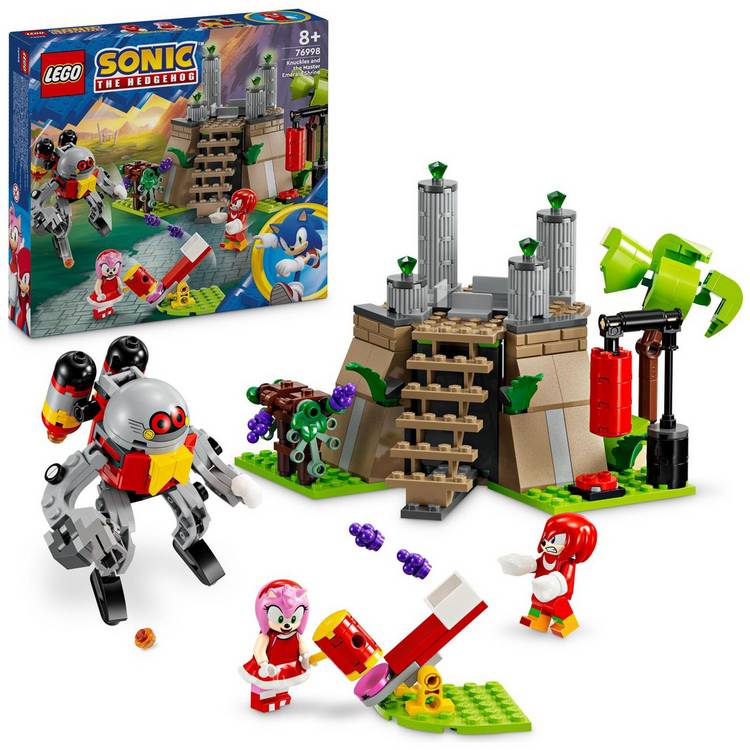LEGO Sonic the Hedgehog Knuckles Master Emerald Shrine 76998 0
