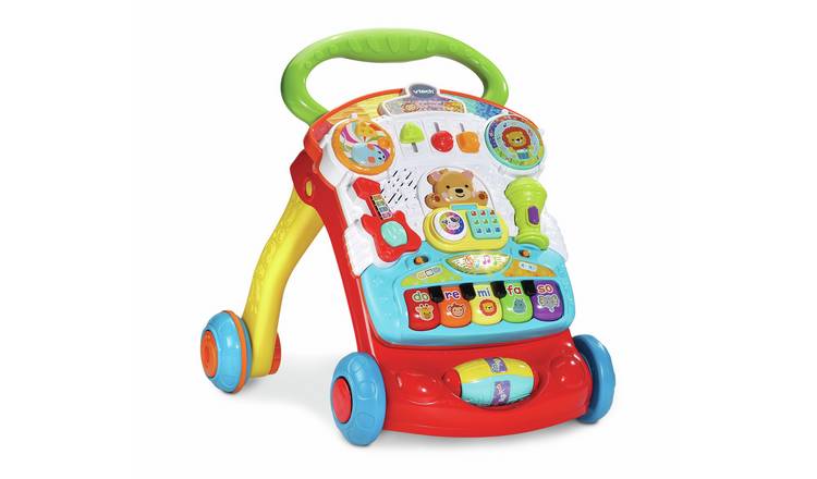 VTech First Steps Interactive Activity Baby Walker - Red