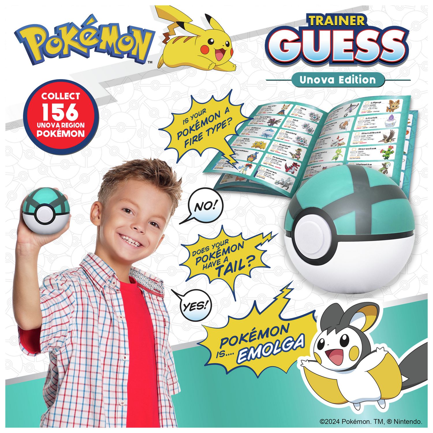 Pokémon Trainer Guess Unova Edition Voice-Powered Guessing Game