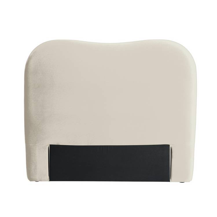 Habitat Mali Fabric Double Headboard - Cream 0