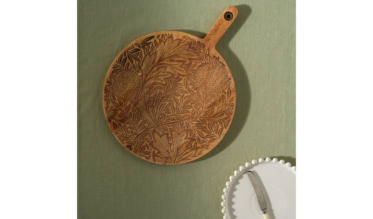 Habitat x Morris & Co. Wooden Round Serve Board