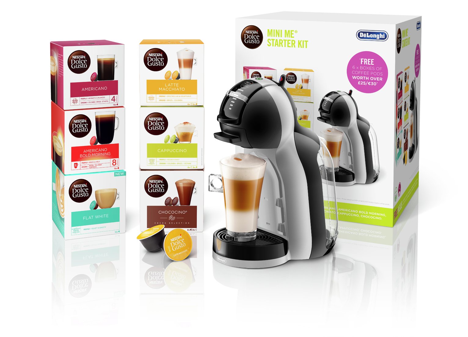 Nescafe Dolce Gusto De'Longhi Mini Me Coffee Machine Bundle Review