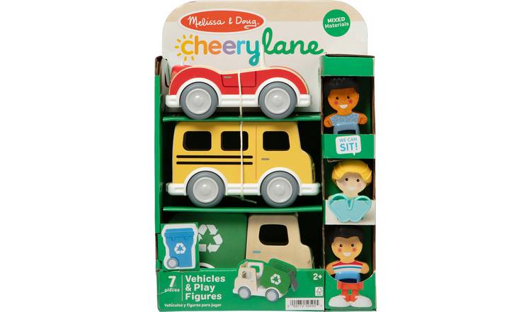 Melissa and Doug Cheery Lane Vehicle Playset