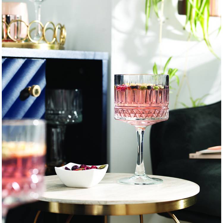 Habitat Pressed Set of 4 Gin Glasses 0