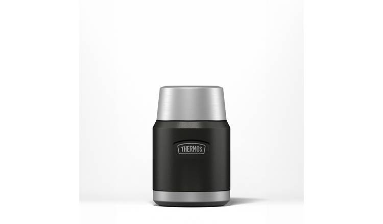 Thermos Icon Black Food Flask - 470ml