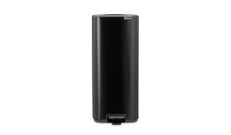Brabantia Bo 30 Litre Pedal Bin - Matt Black