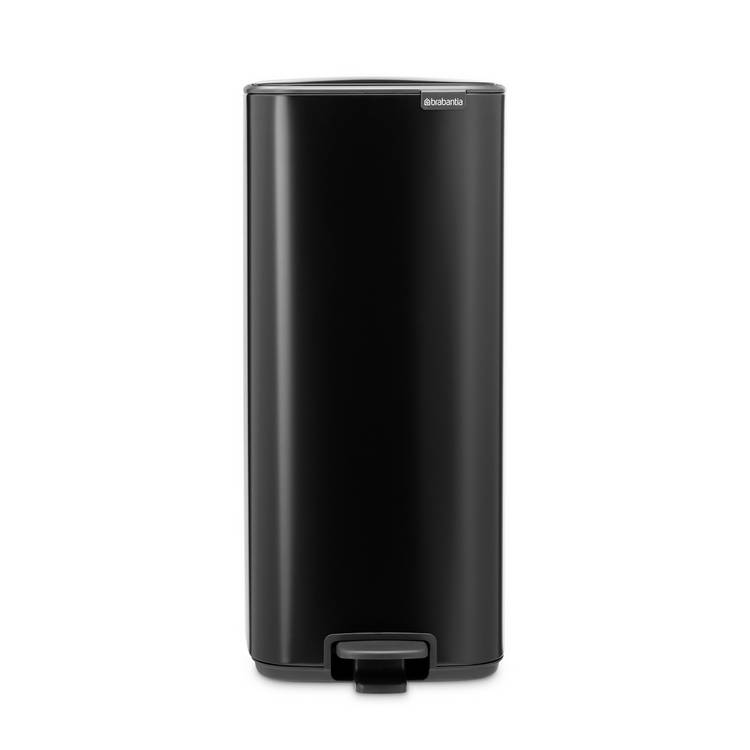 Brabantia Bo 30 Litre Pedal Bin - Matt Black 0