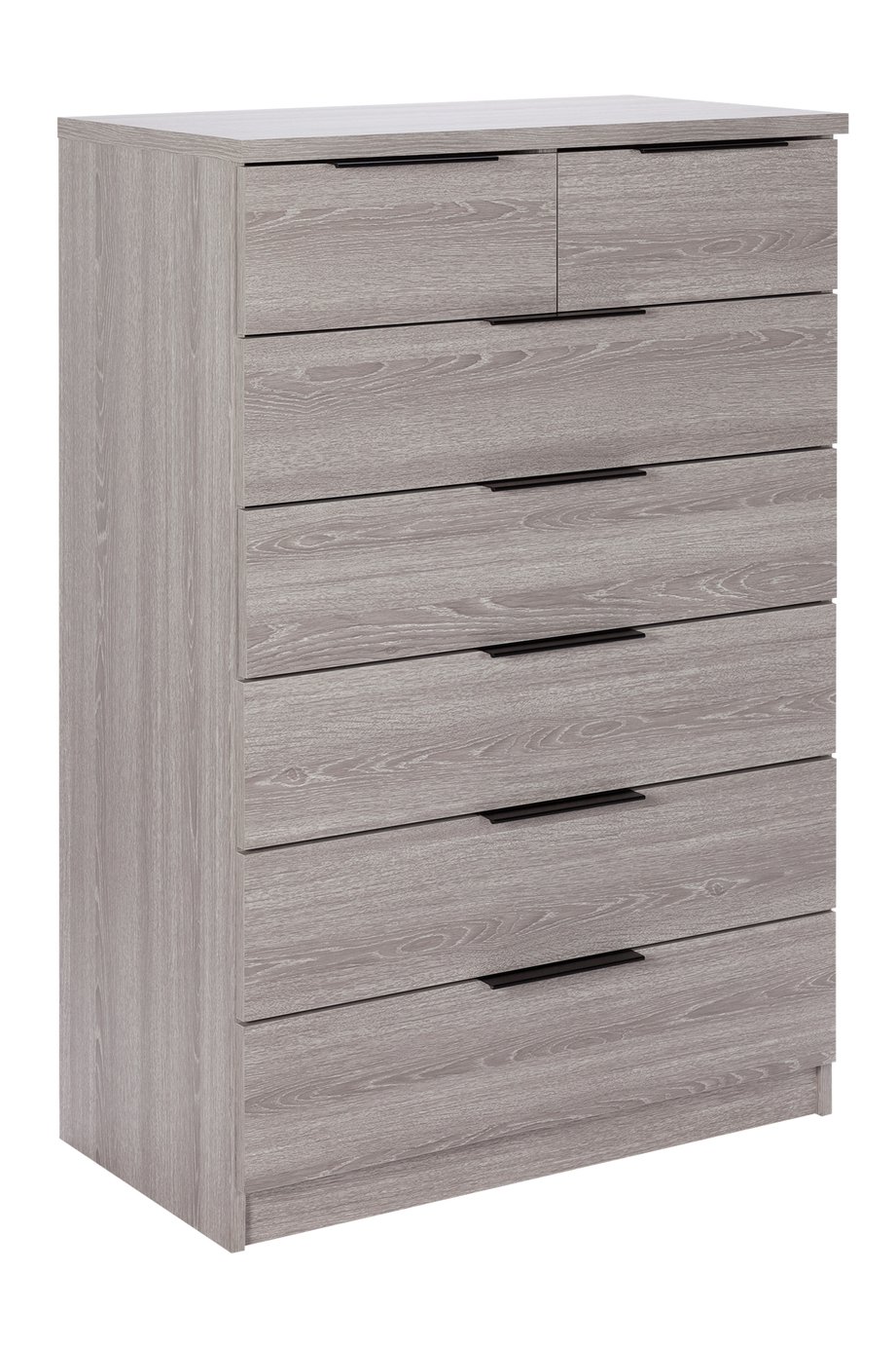 Argos Home Hallingford 5 + 2 Drawer Chest -Grey & Oak Effect Review