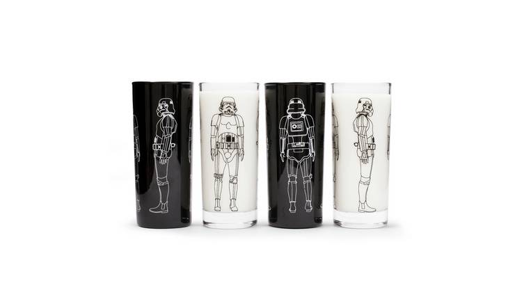 Star Wars Stormtrooper Set of 4 Glasses