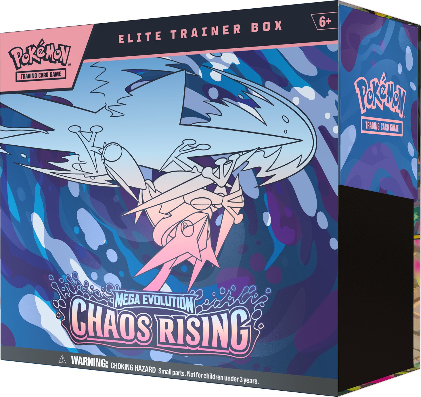 Buy Pokmon Mega Evolution Chaos Rising Elite Trainer Box Trading Card |  Trading cards and card games | Argos
