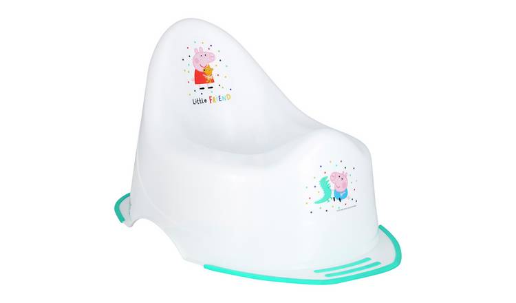 Peppa Pig Toddler Training Potty with Splash Guard - Multicolour