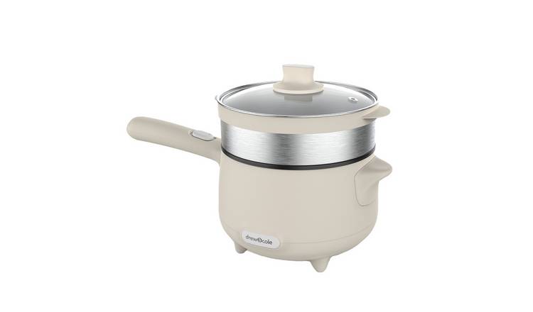 Drew&Cole CleverPot 1.2L Electric Polypropylene Hot Pot - Cream