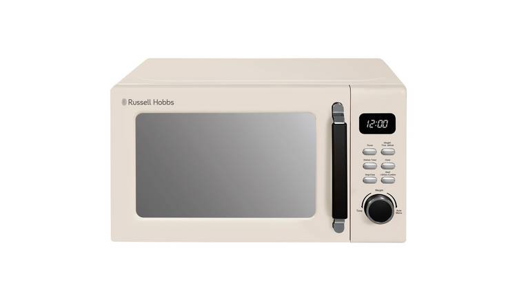 Russell Hobbs 800W Standard Microwave RHM2026C - Cream