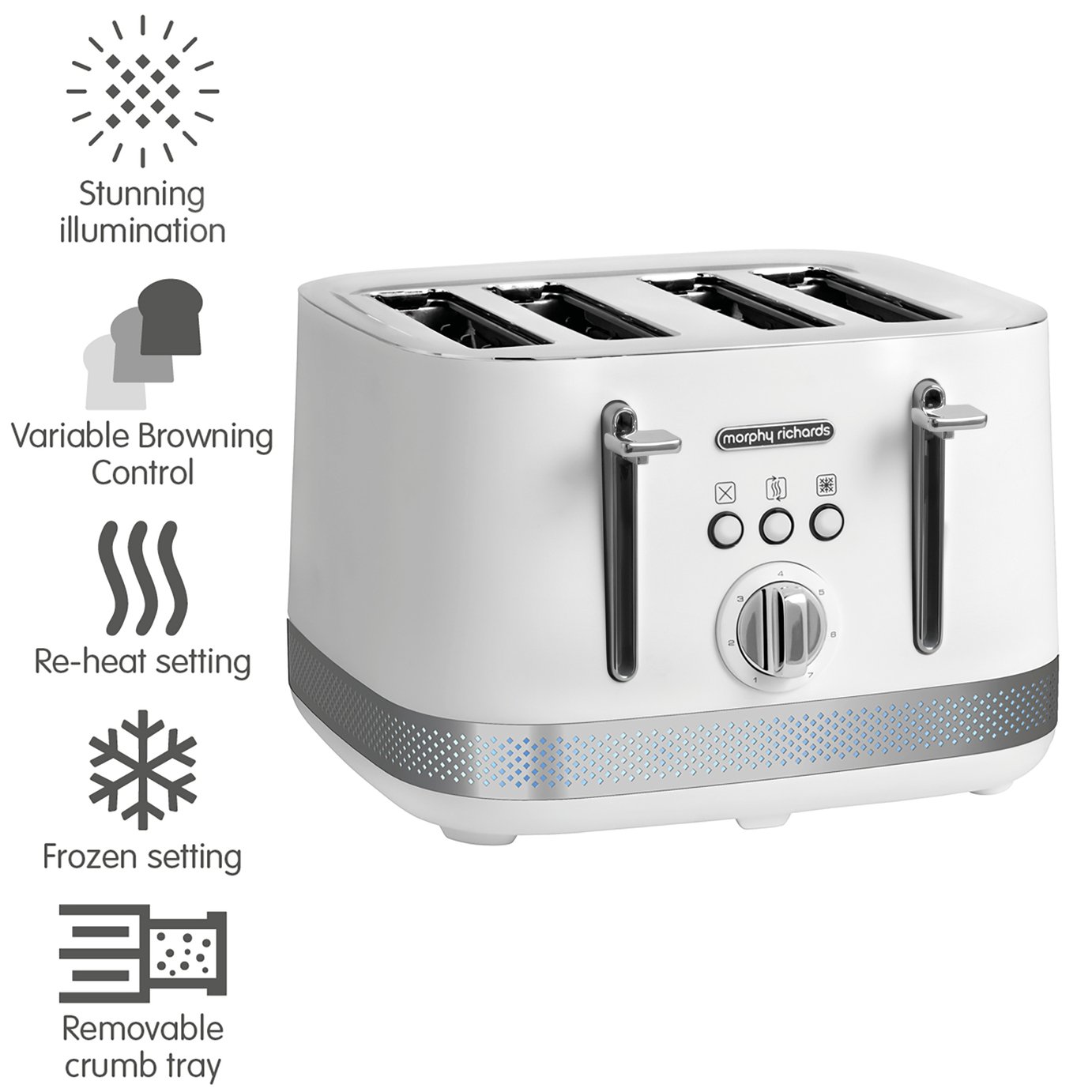 Morphy Richards 248021 Illumination 4 Slice Toaster Review