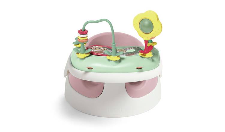 Mamas & Papas Snug Baby Floor Seat and Tray - Blossom