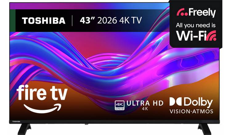 Toshiba 43 Inch 43UF2653DB Smart 4K UHD HDR Freely Fire TV