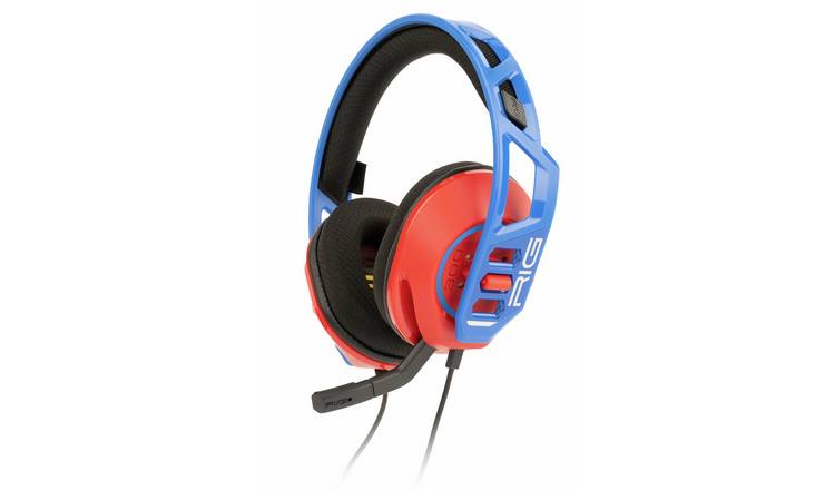 Nacon RIG 300 Pro HN Switch & Switch 2 Headset - Blue & Red