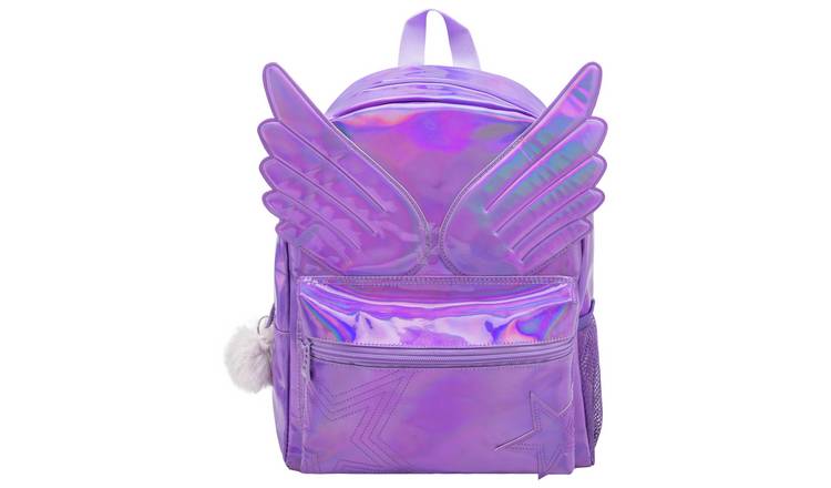 Buy Home Purple Wings Kids 12L Backpack | Backpacks | Argos