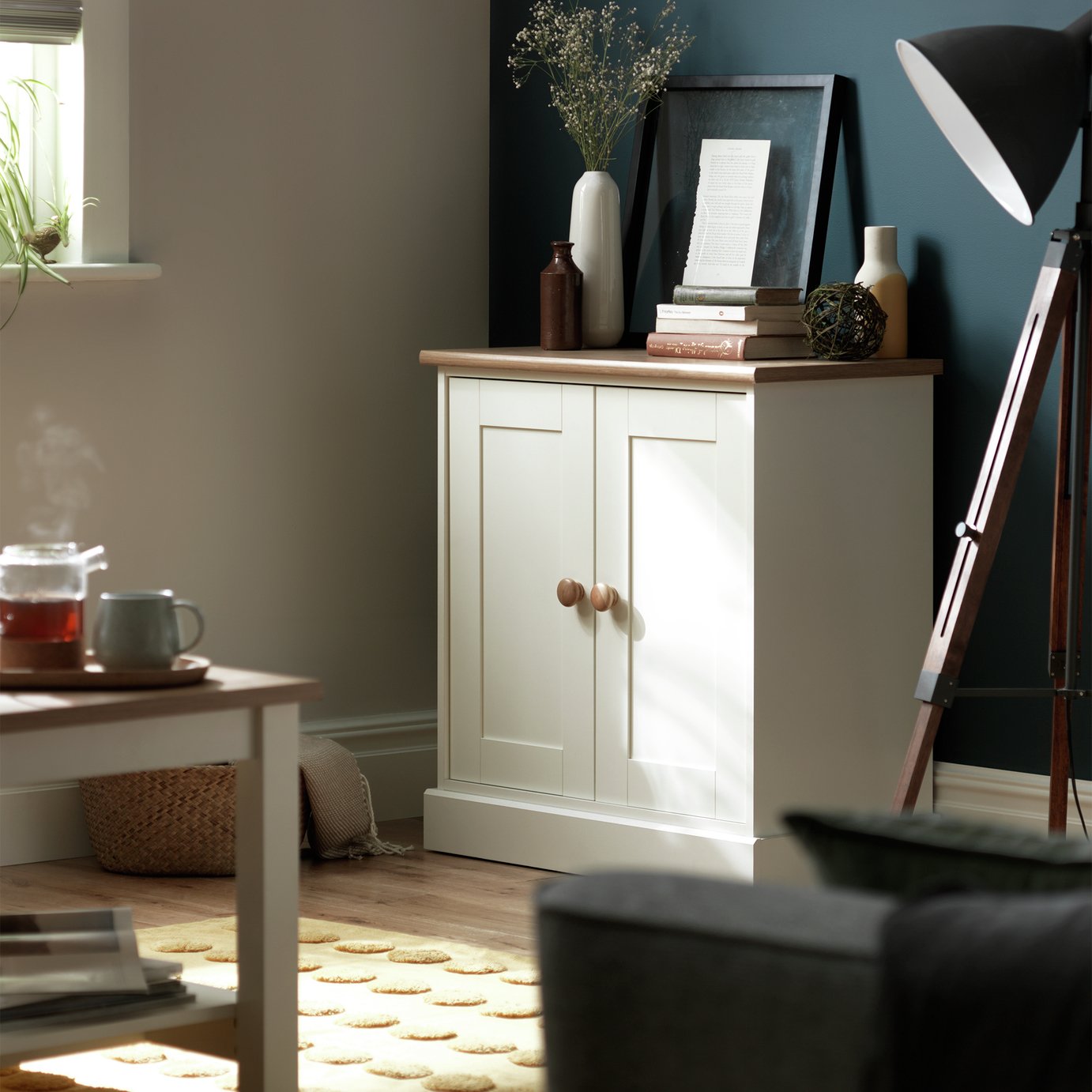 Argos Home Winchester 2 Door Sideboard - Cream