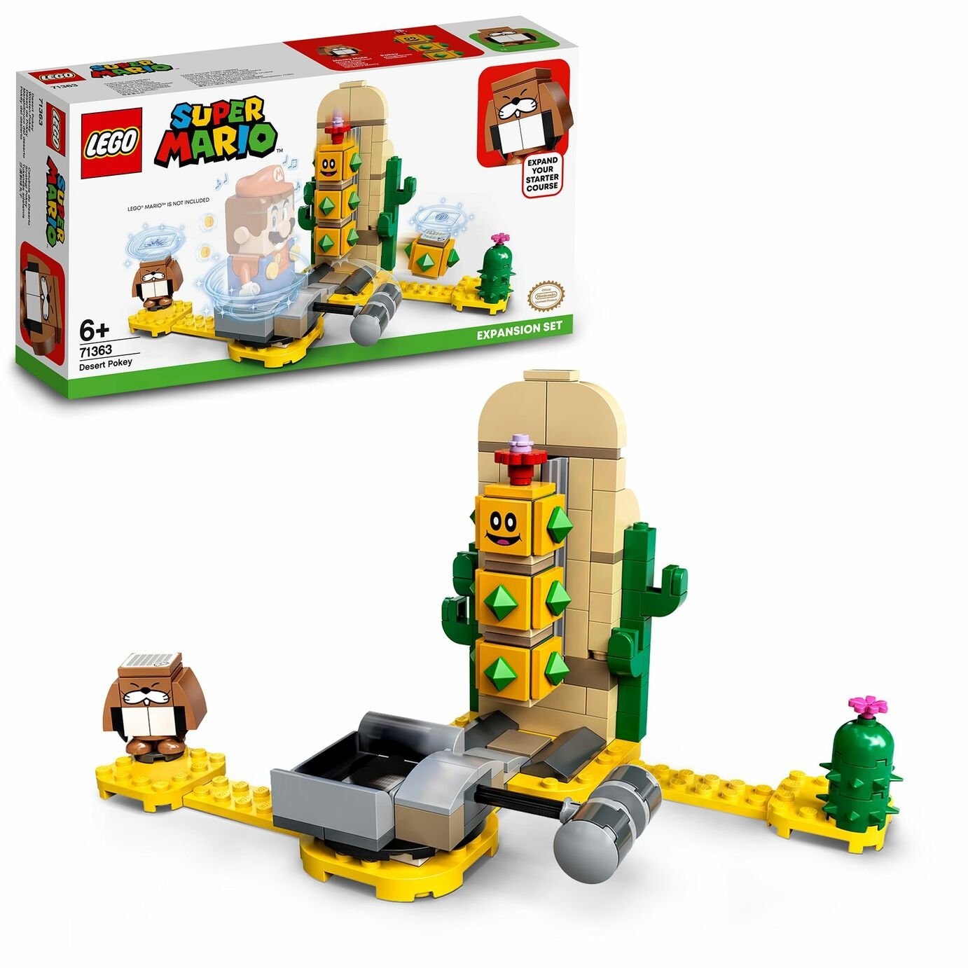 LEGO Super Mario Desert Pokey Expansion Set 71363 Review