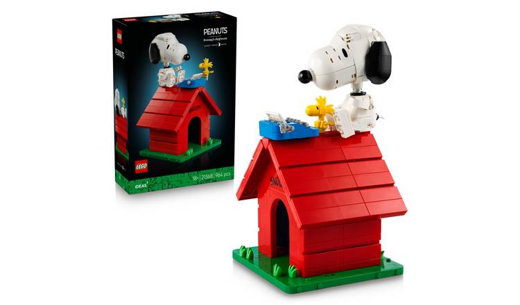 LEGO Ideas Peanuts: Snoopy's Doghouse Set for Adults 21368 PREORDER