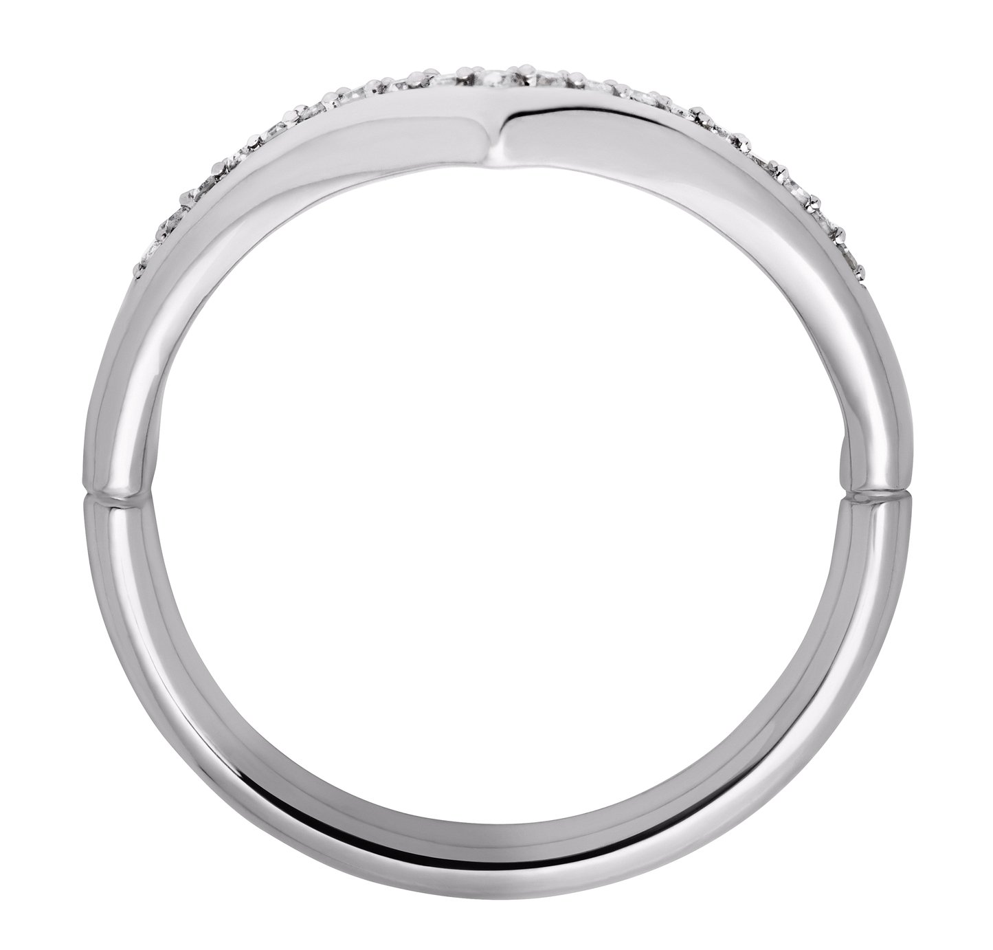 Revere 9ct White Gold 0.10cttw Diamond Wedding Ring Review