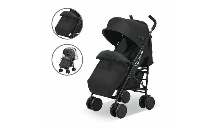 Cuggl 4 Wheels Pram To Pushchair - Black