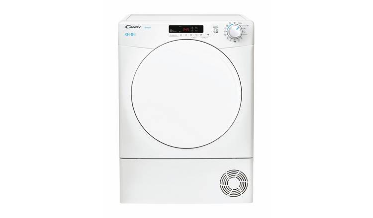Candy CSE C8DF 80 8KG Condenser Tumble Dryer - White