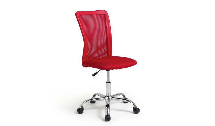 Buy Habitat Reade Mesh Office Chair Red Office Chairs Argos