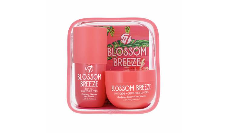 W7 Blossom Breeze Body Mist and Body Cream Travel Sets - 200ml