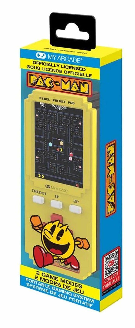 My Arcade Pac-Man Pixel Pocket Pro Portable Retro Gaming System