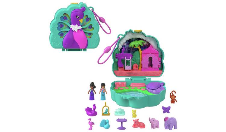 Polly Pocket Peacock Garden Compact Doll Playsets