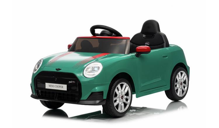Mini Cooper 6V British Racing Green Ride On Car