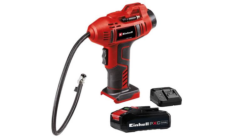 Einhell CE-CC Cordless Compressor Starter Kit - 18V
