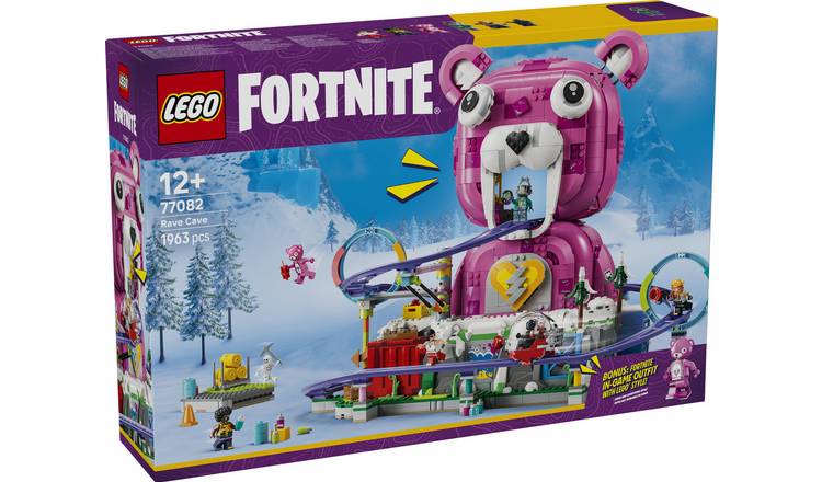 LEGO Fortnite Rave Cave Building Toy with Minifigures 77082 PREORDER