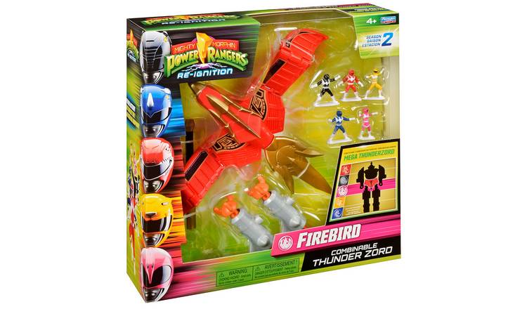 Mighty Morphin Power Rangers The Firebird Thunderzord 25cm Playset