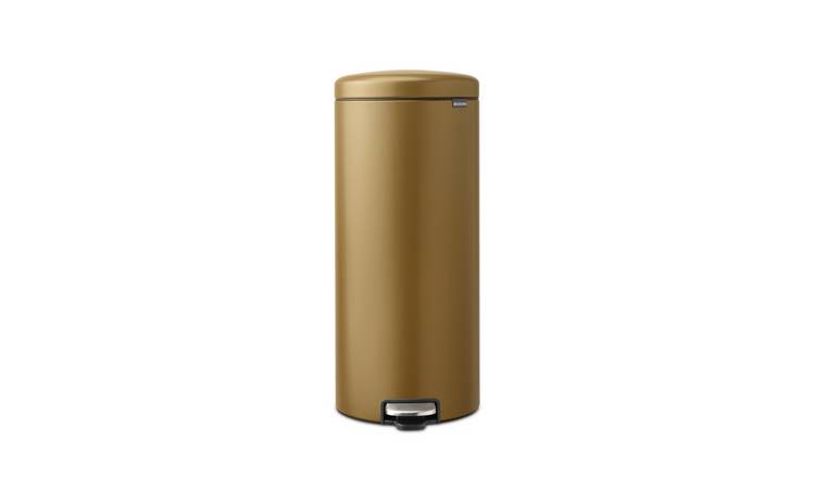 Brabantia 30 Litre New Icon Pedal Bin - Brass