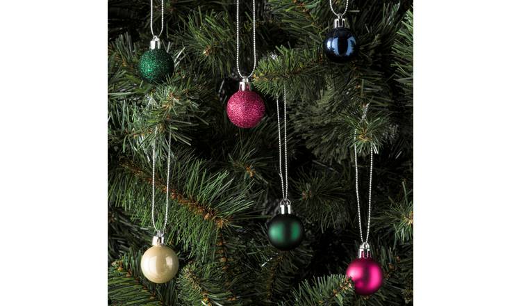Buy Argos Home 49 Pack Enchanted Christmas Baubles Multicoloured Christmas Tree Decorations Argos