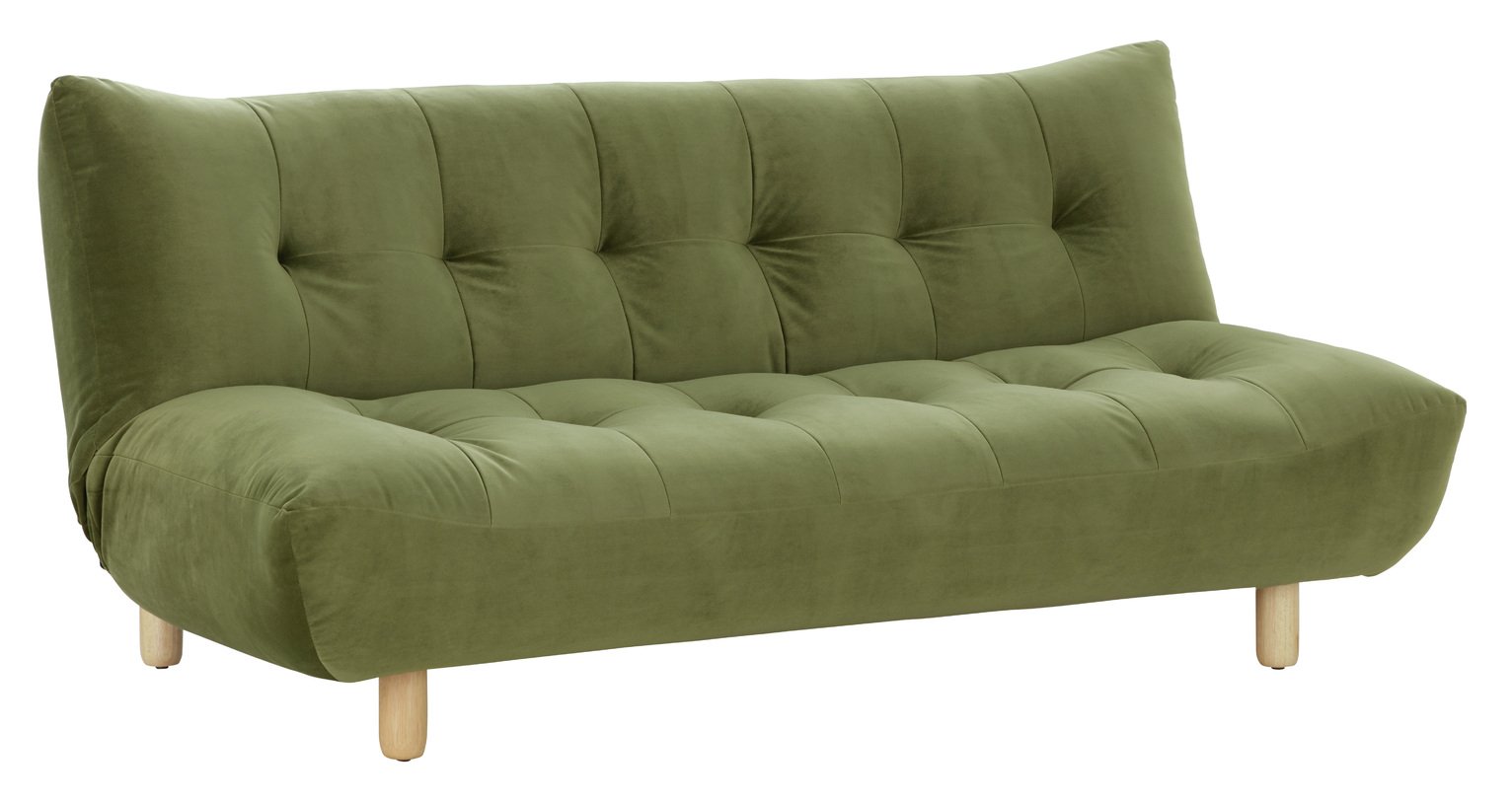 Habitat Kota 3 Seater Velvet Clic Clac Sofa Review