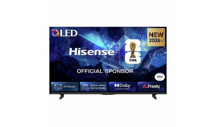 Hisense 50 Inch 50E78STUK Smart Pro 4K UHD QLED Freely TV
