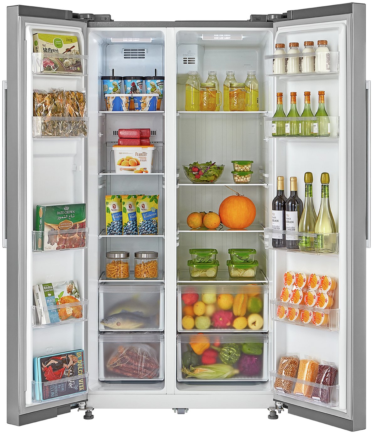 Bush MSBSNFSS American Fridge Freezer Review