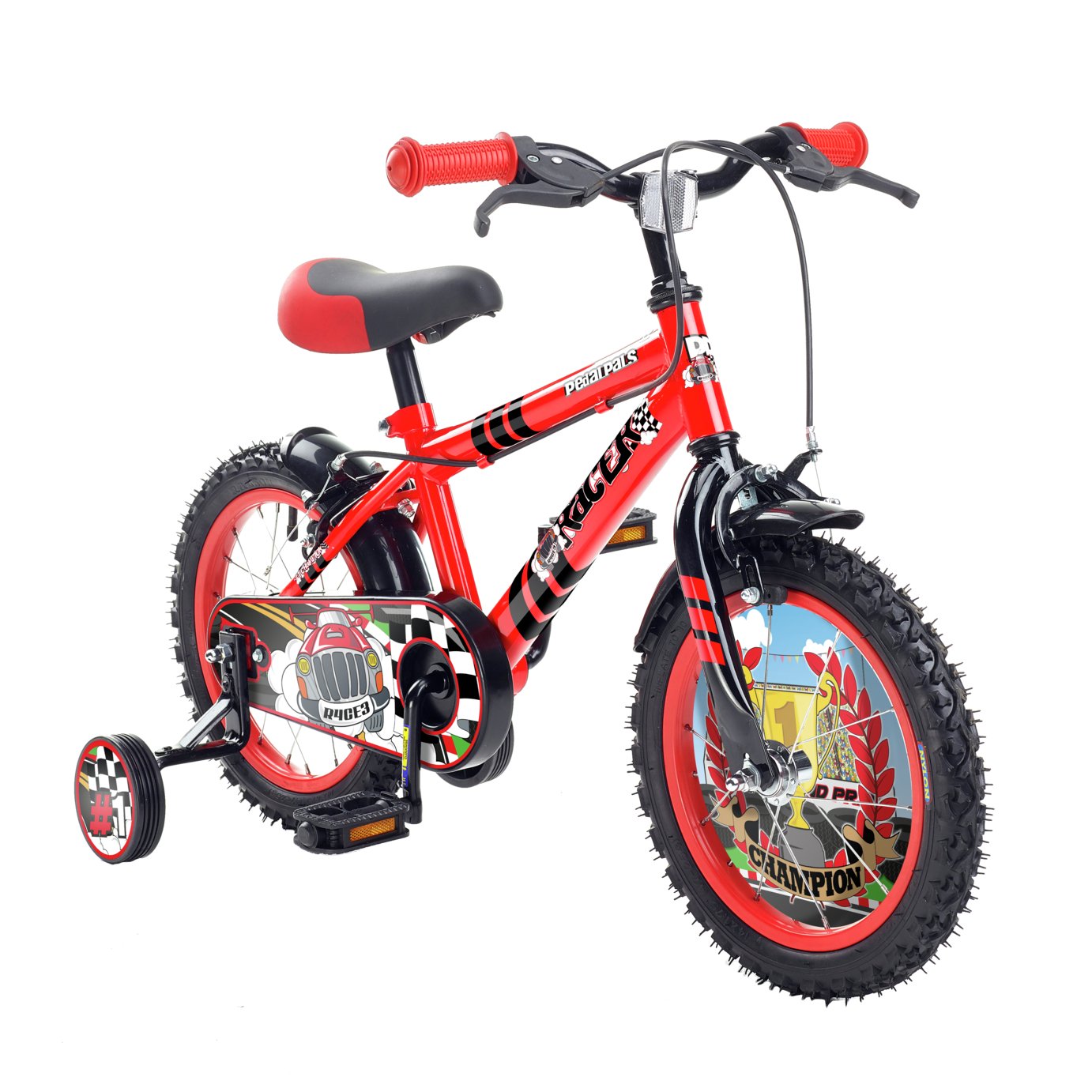 Pedal Pals 14 Inch Racer Kids Bike and Accessories Set Reviews