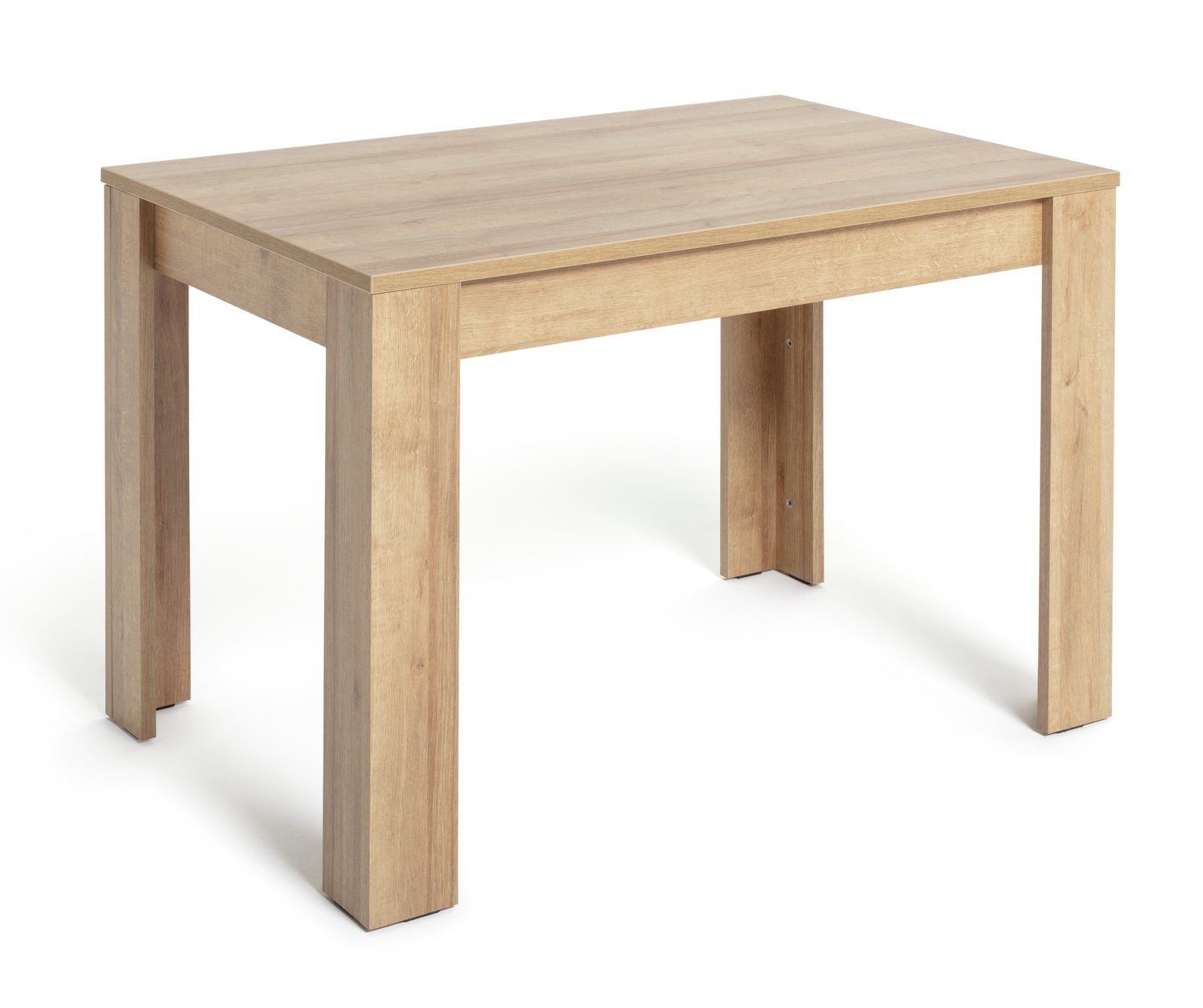 Argos Home Miami Oak Effect Dining Table & 4 Cream Chairs Review