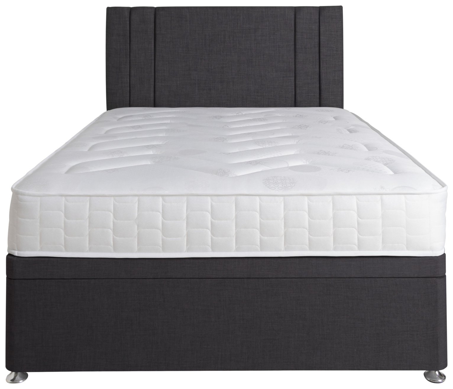 Airsprung Bosley Side Open Ottoman Double Divan & Headboard at Argos Reviews