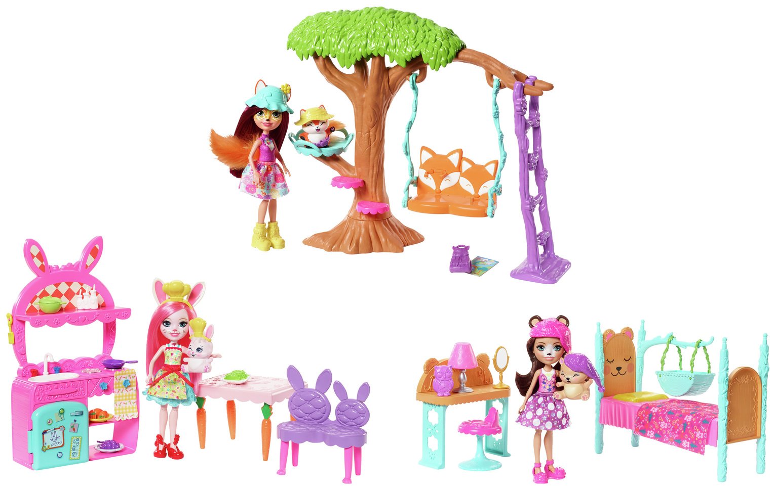 Enchantimals Dolls and Room Assortment